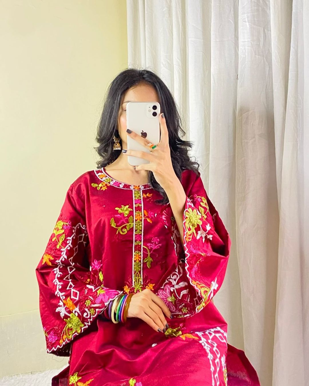 Women's winter kaddar 2pcs stich suit
