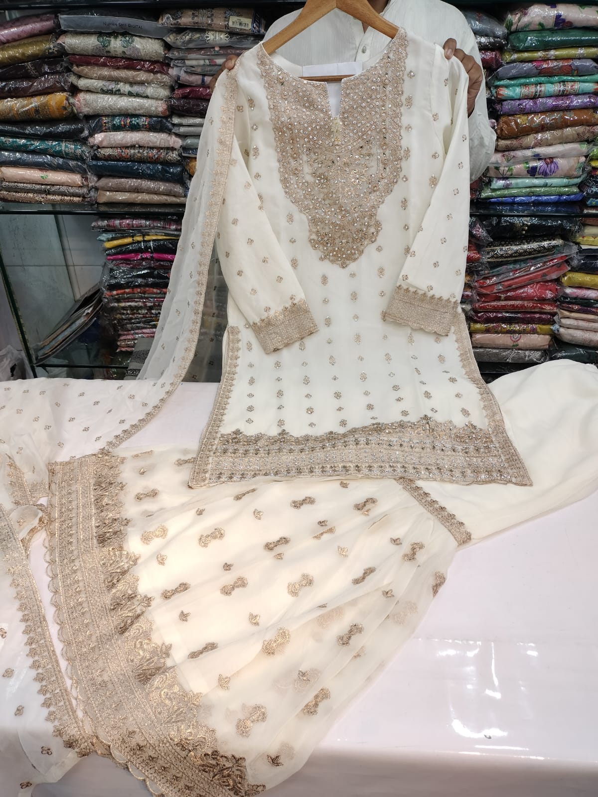 Chiffon Gharara Collection 💞 Stitch