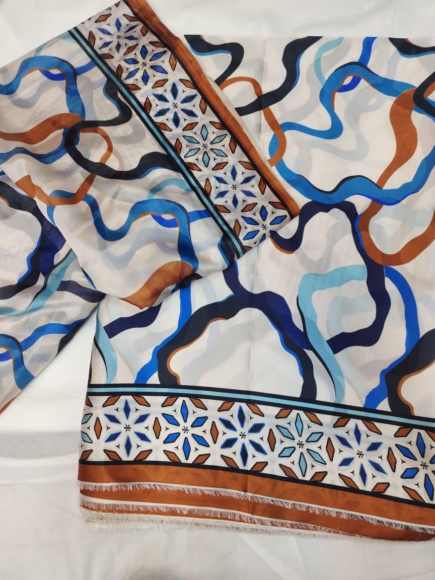 Silk Printed 3pc 1