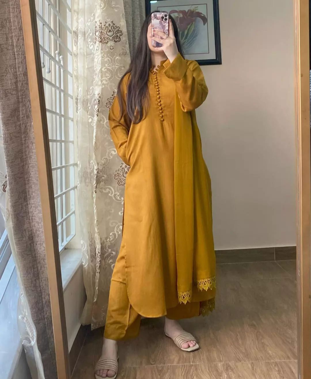 Summer Cotton Stitch 3pc Dress 👗