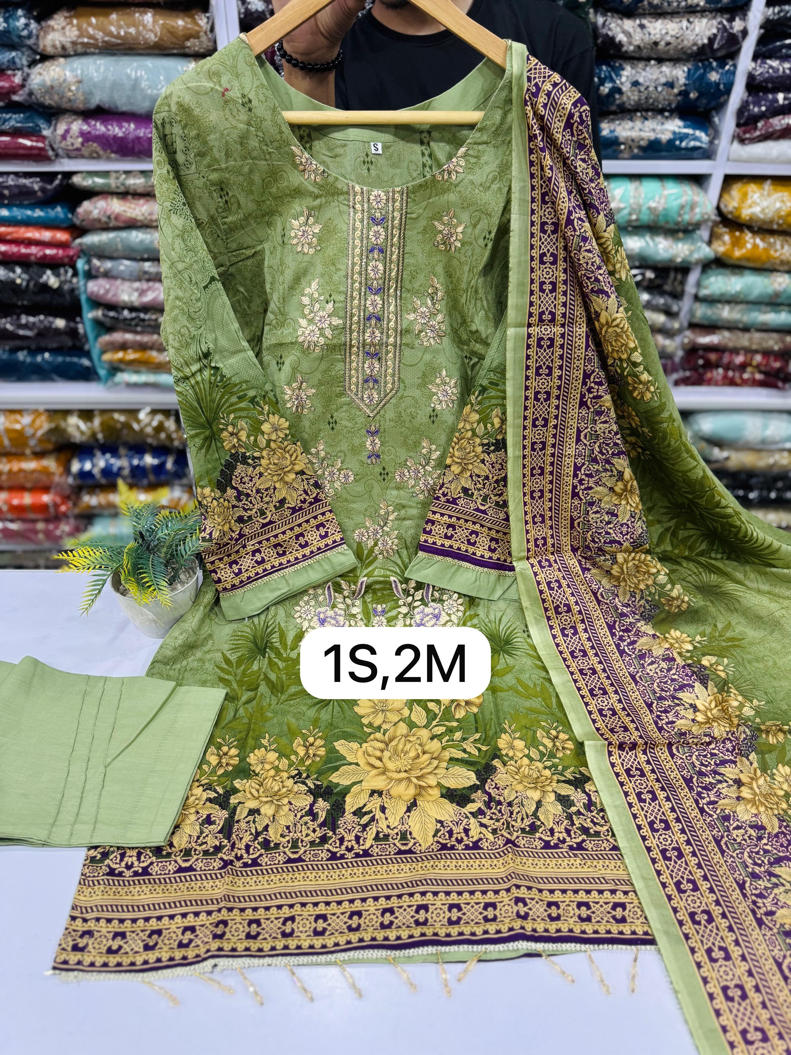 Eid Collection Stitch 3pc Dress