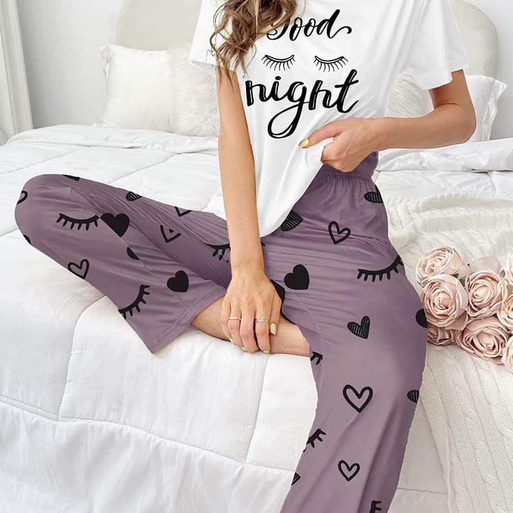 The Best look anytime anywhere ❤️  *Printed Nightwear for Girls*   Trendy Printed nightwear for Wome 2