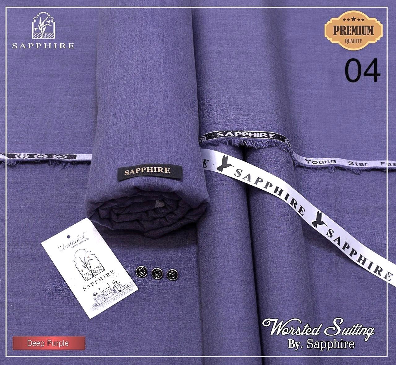 *Alhamdulilah*  Luxury Men’s Suitings by *EMAAN FABRICS*  EF 2 *SAPPHIRE  SOFT FABRIC*