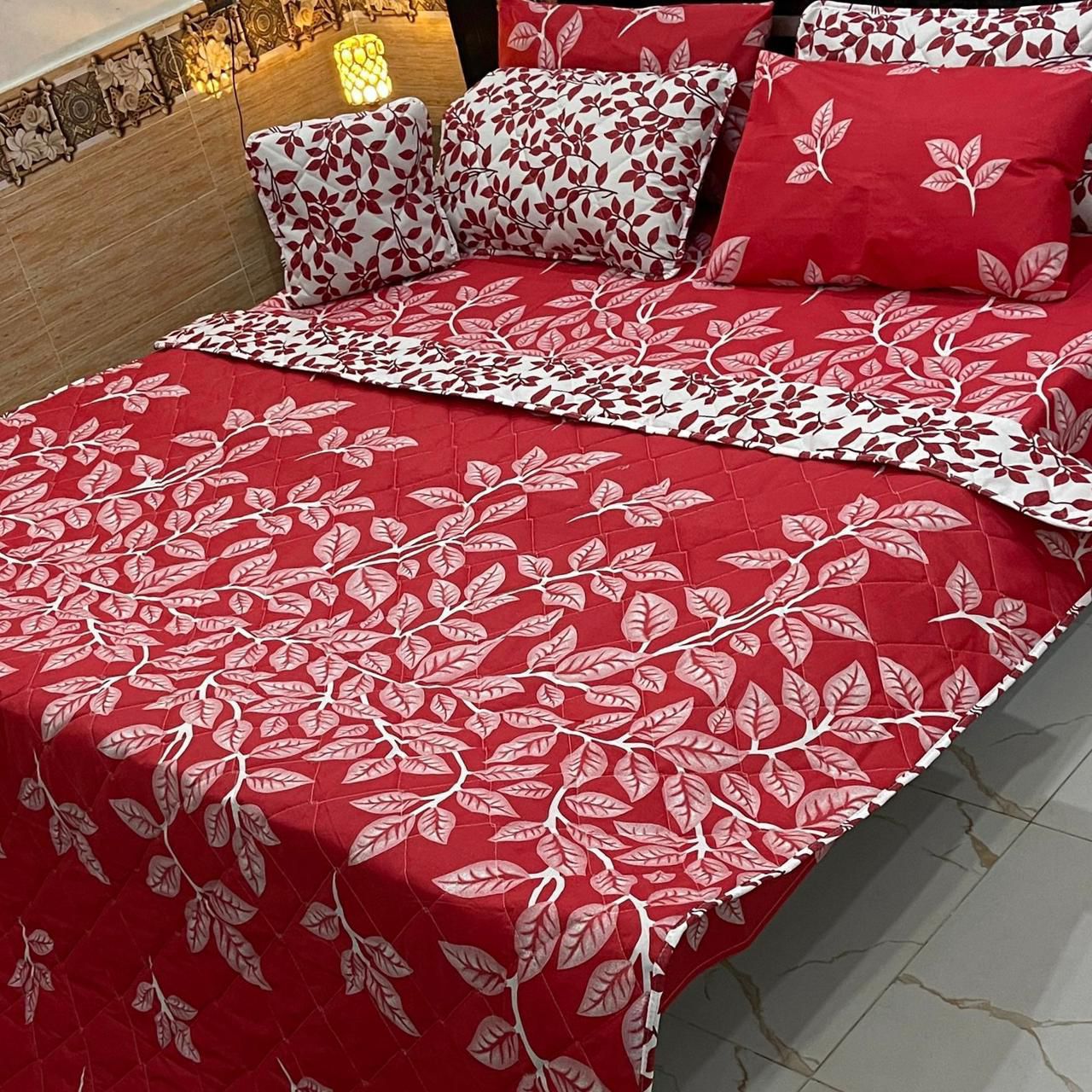 7PC PRINTED COMFORTER SET 7