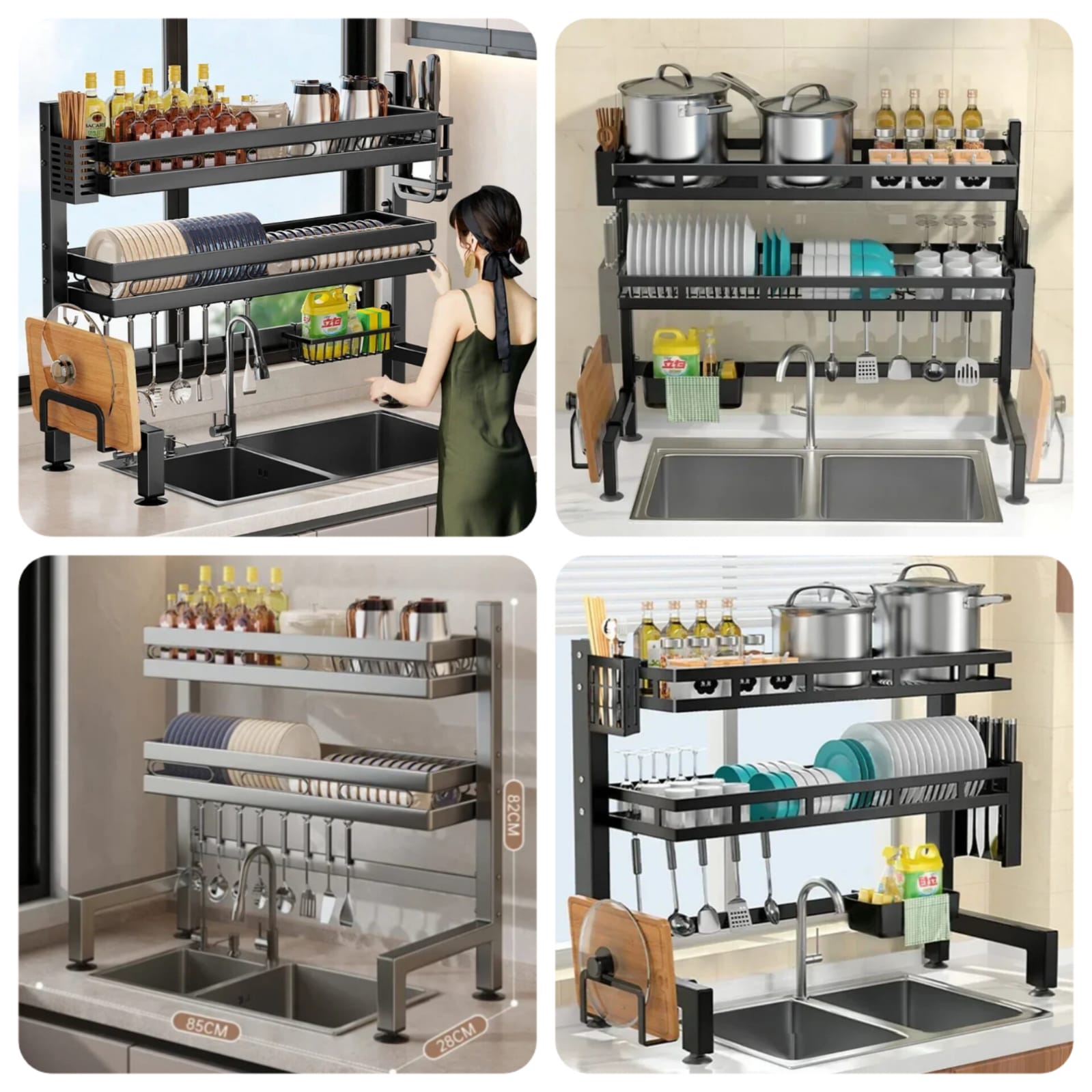 Sink Rack 2 Layer Luxury