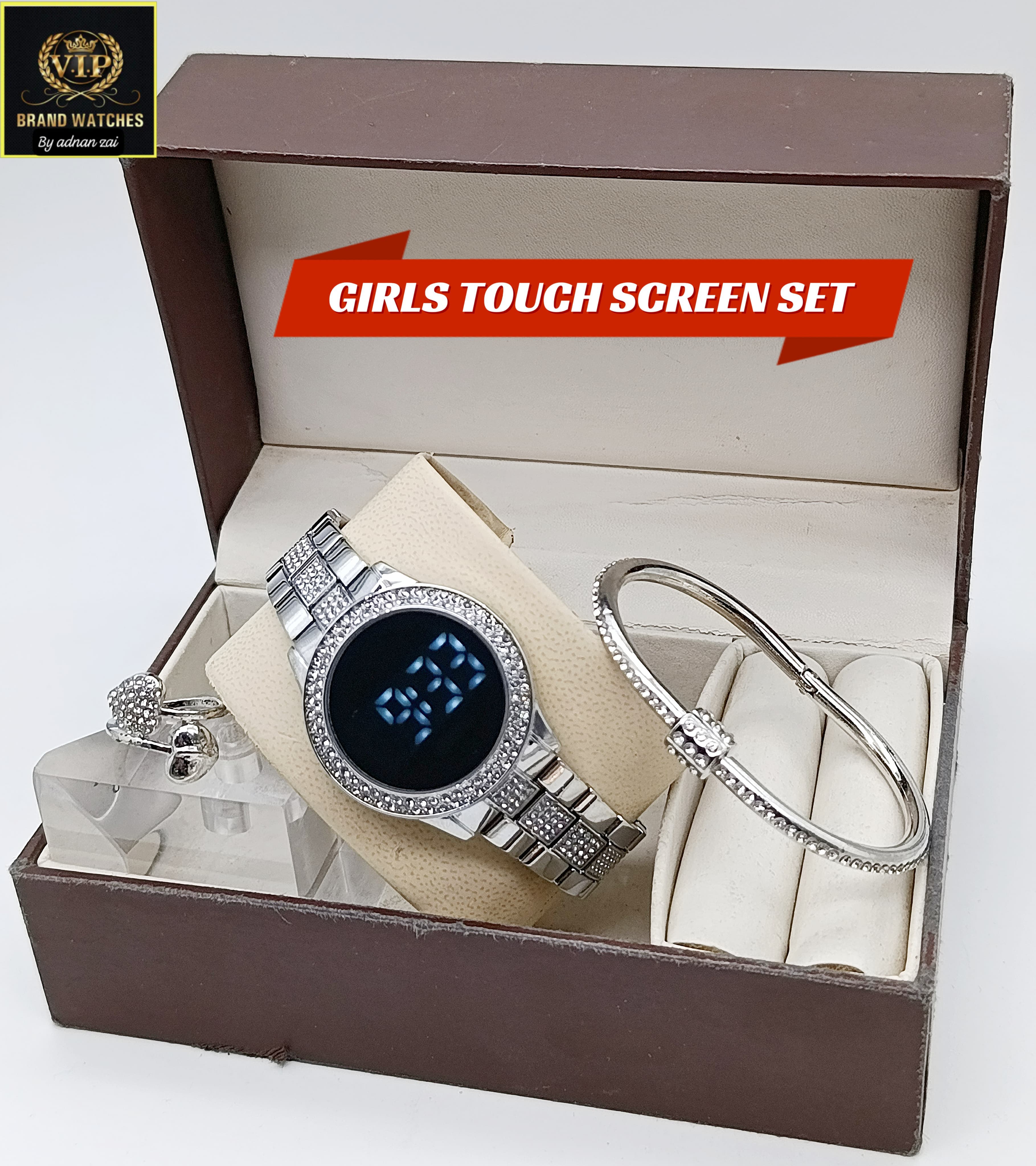 Touch screen watch