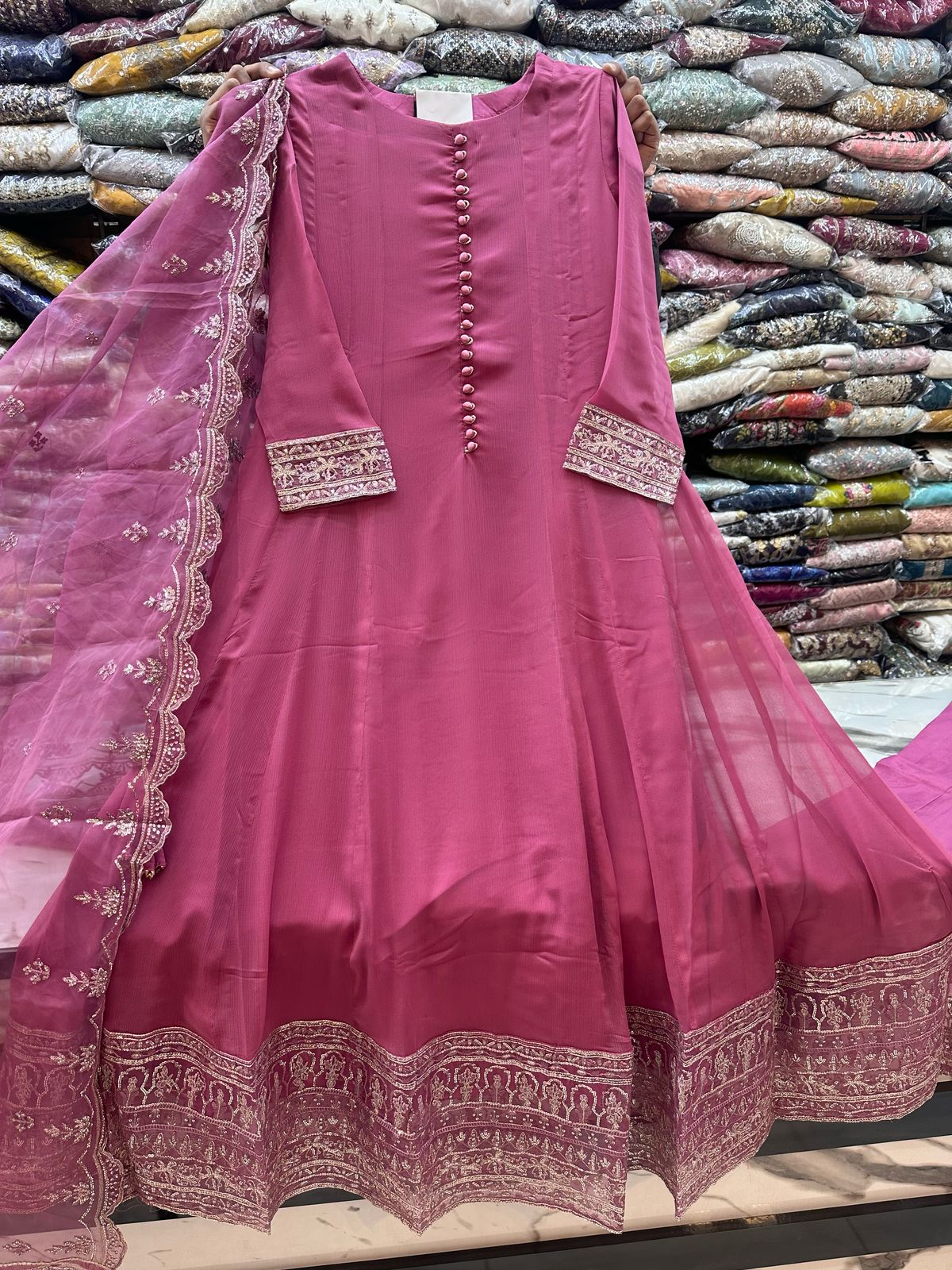 Maxi Chiffon 3pc Dress