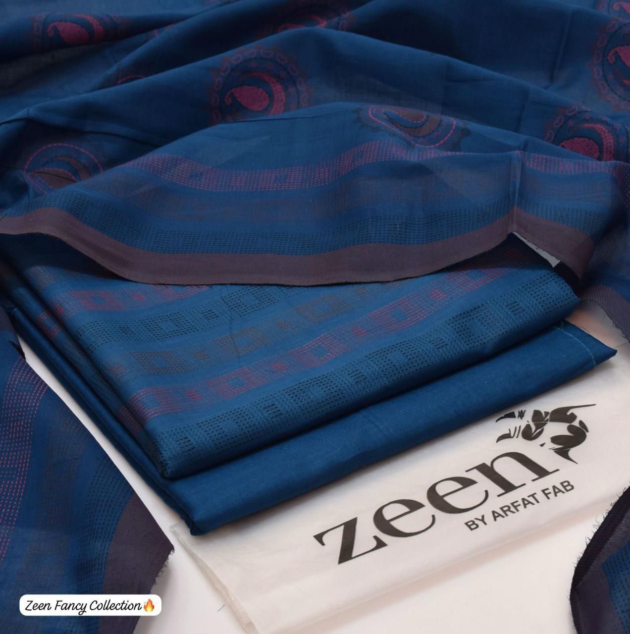 💯 Zeen by Arfat Lawn 3pc