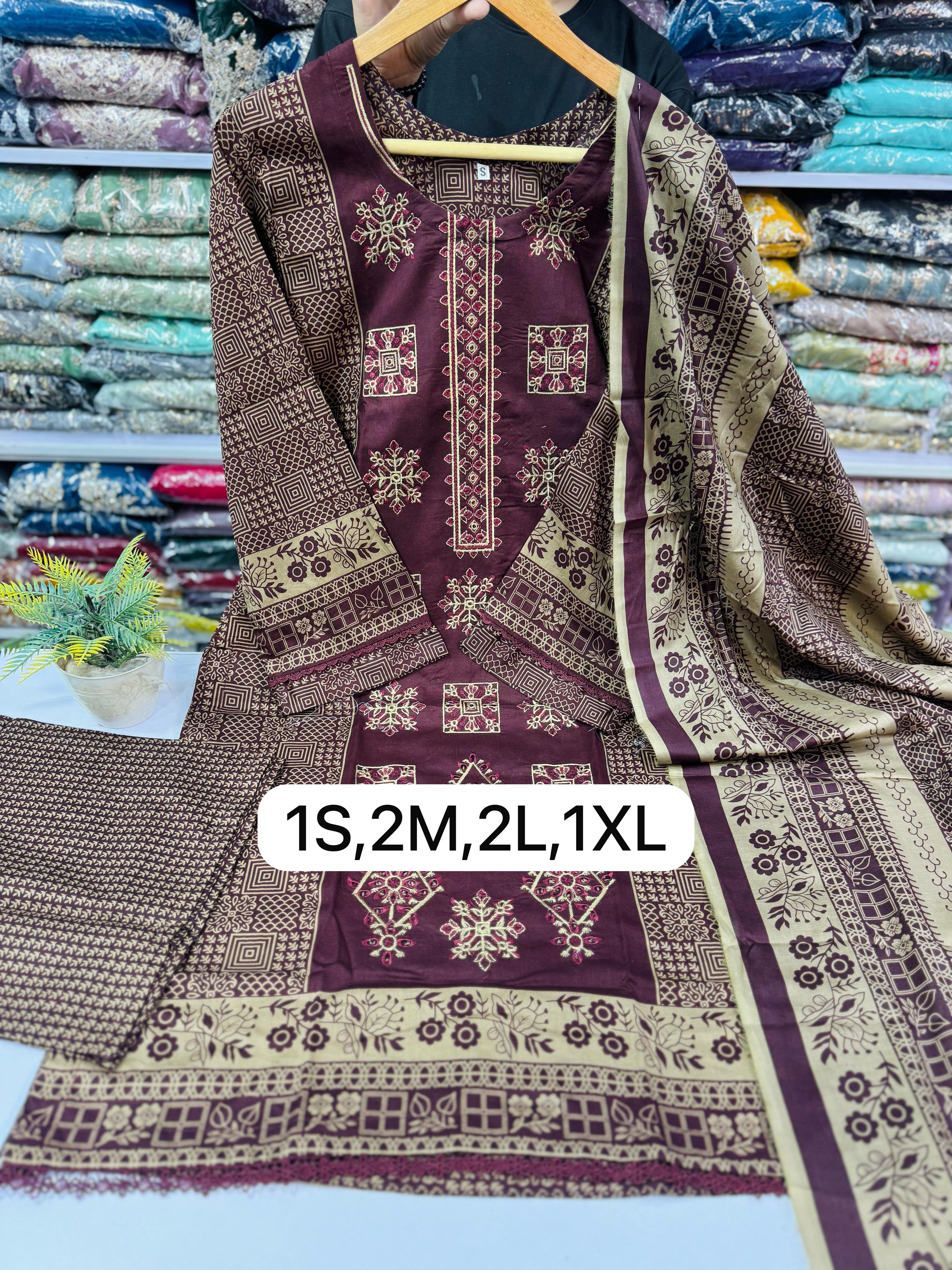 Eid Collection Stitch 3pc Dress 1