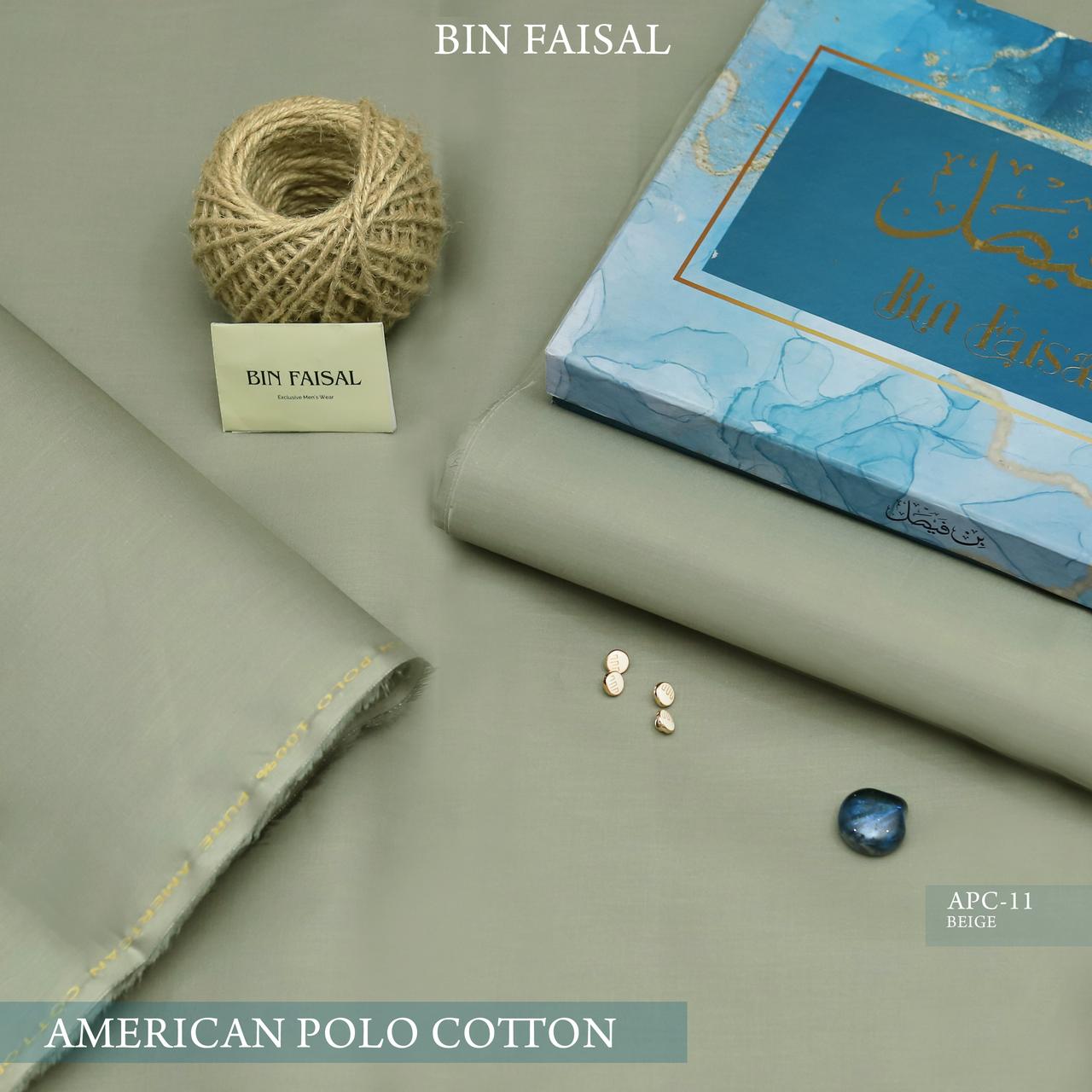 Bin Faisal Polo Cotton Gents