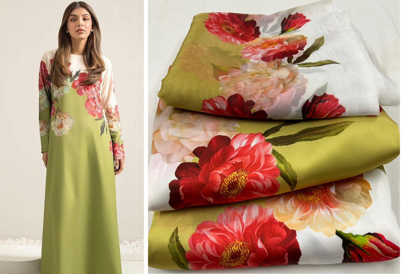 Shamoze Silk Printed 3pc 1