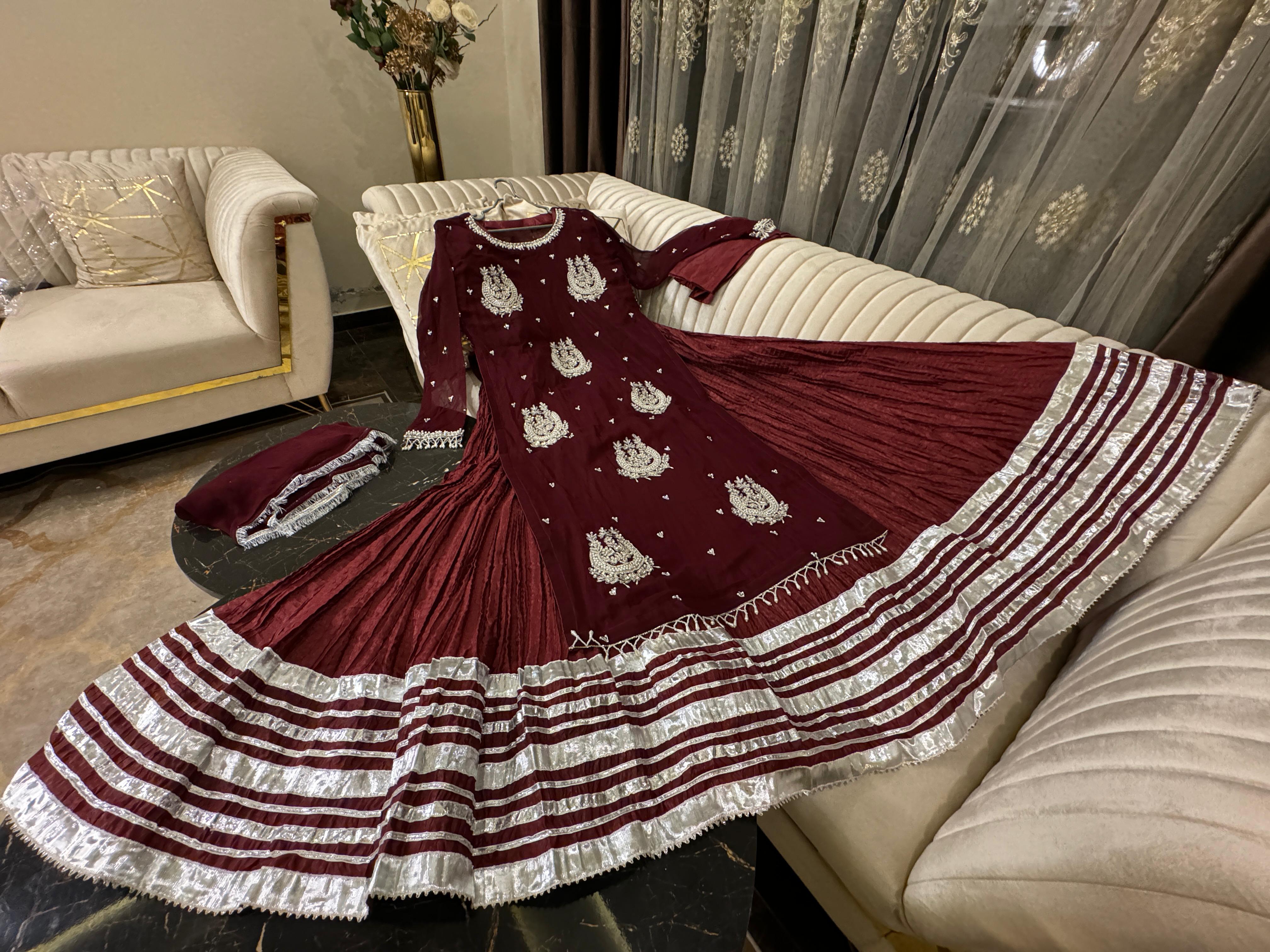 Luxurious Chiffon Maxi 4pc