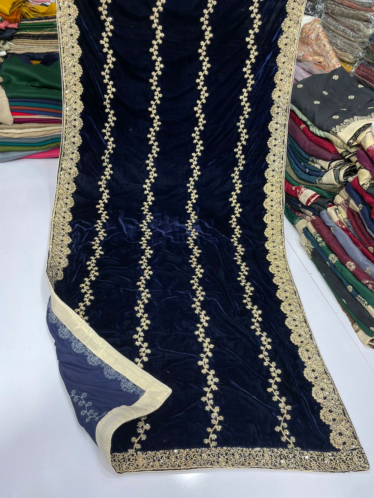 Velvet Shawls 1