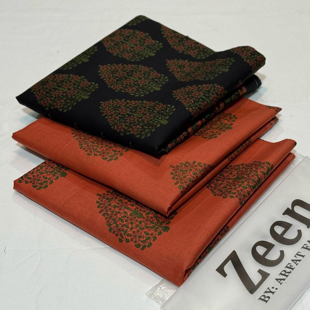 💯 Zeen by Arfat Lawn 3pc 1