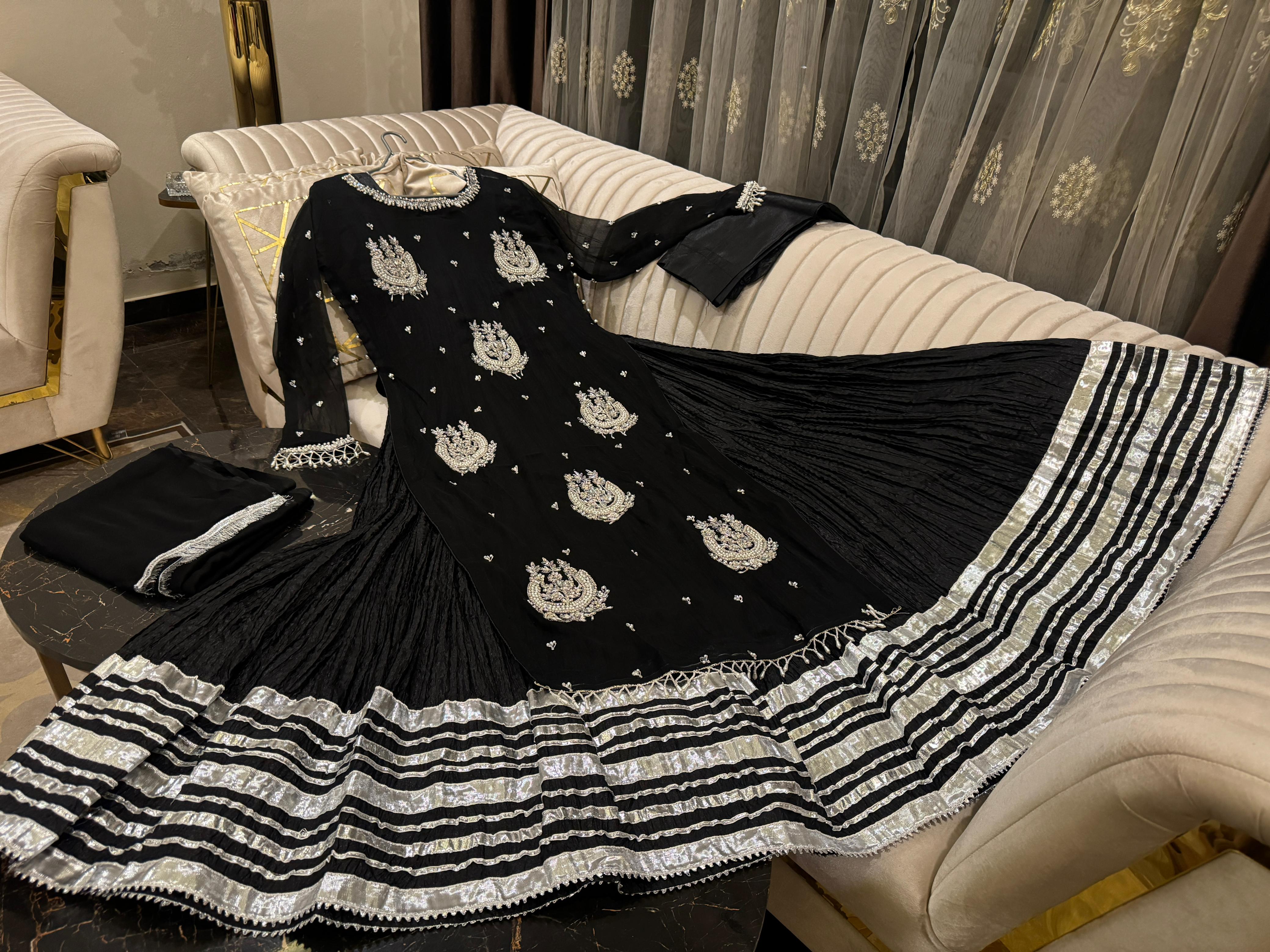 Luxurious Chiffon Maxi 4pc