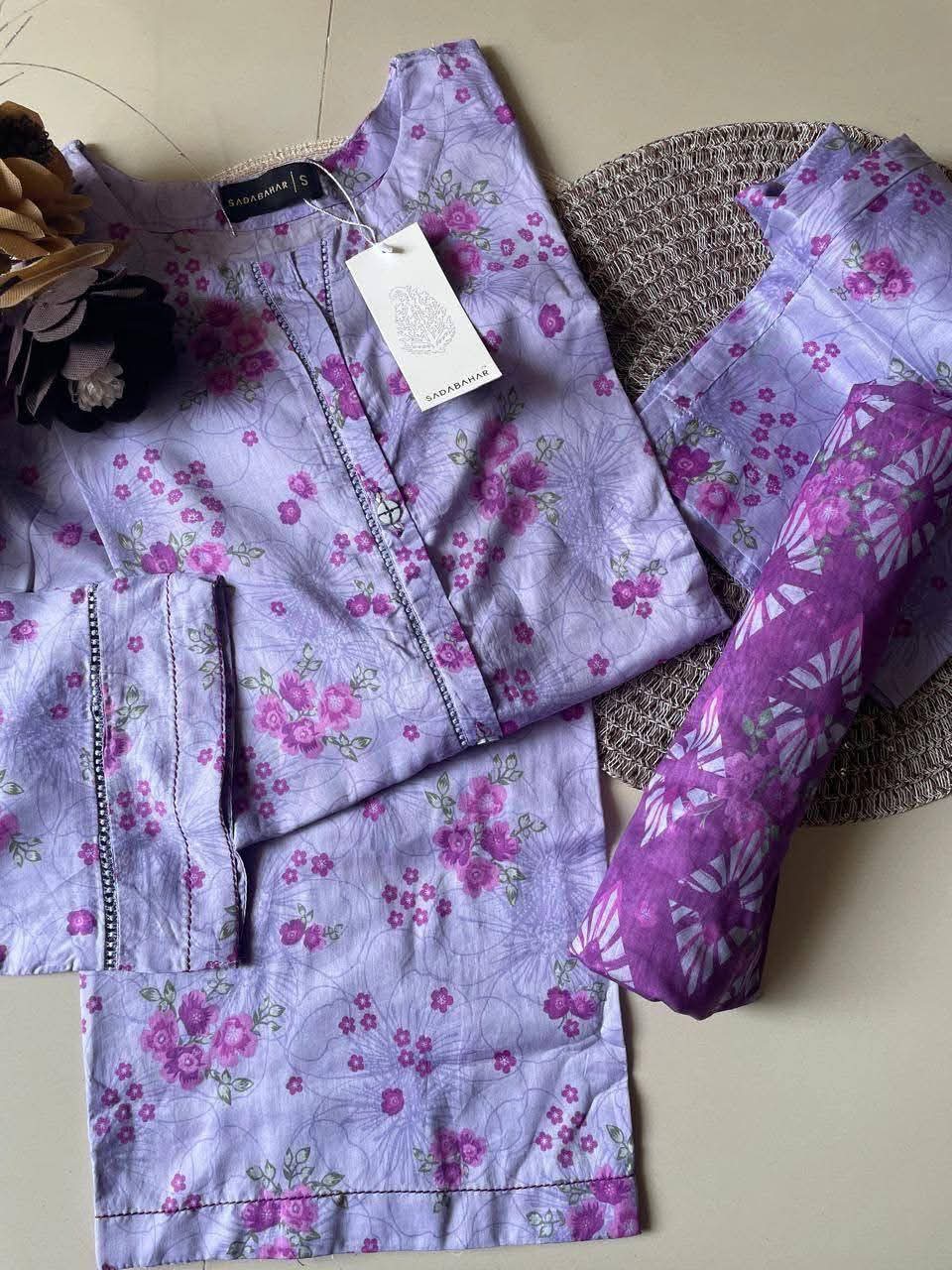 Luxury Lawn Stitch 3pc 2