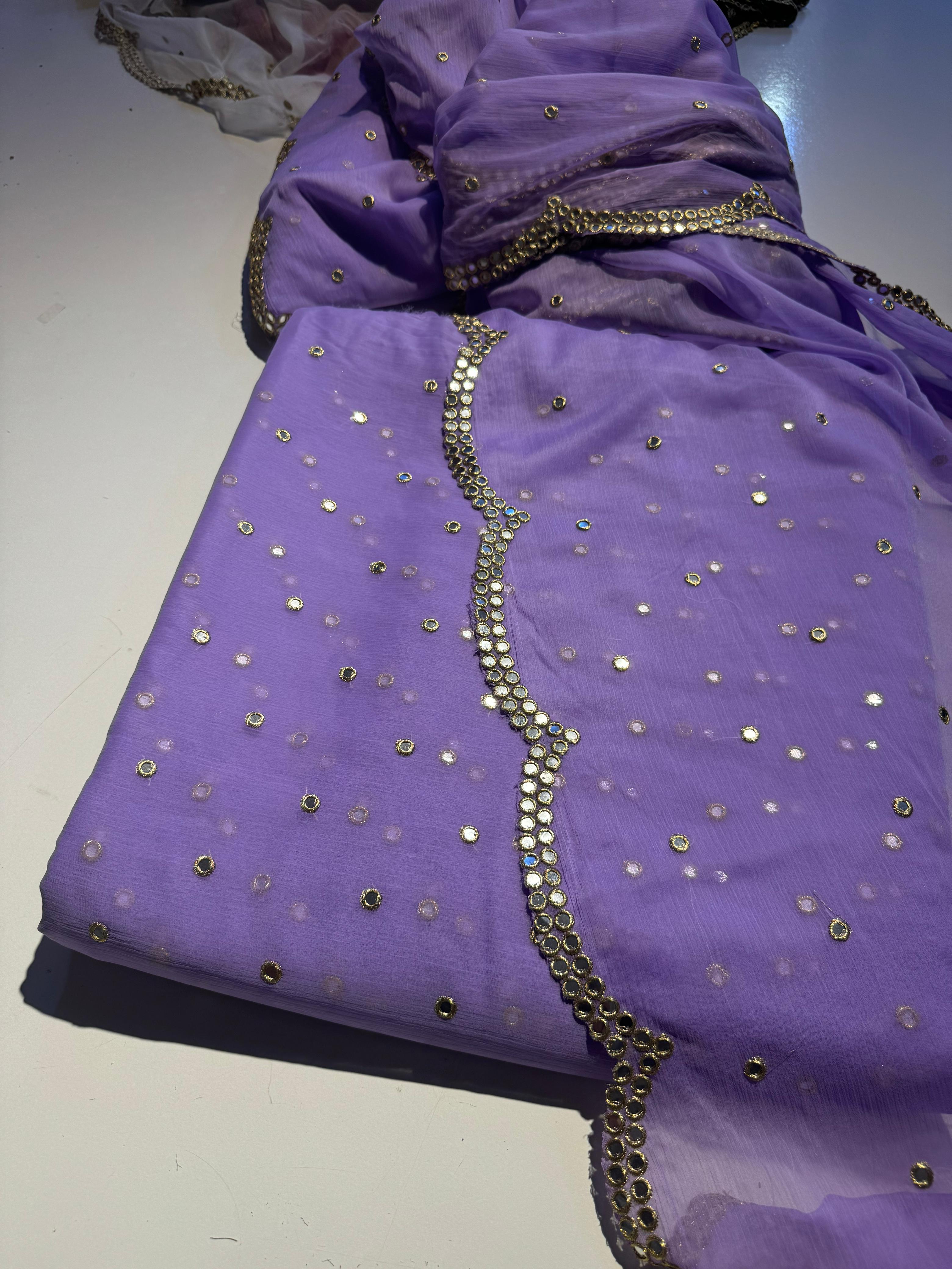 Chiffon 2pc Fancy