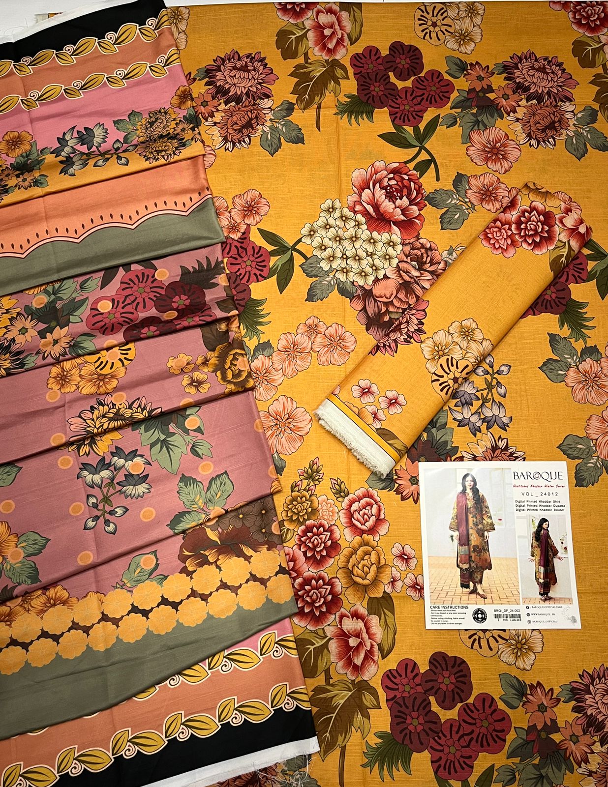 Khaddar dress