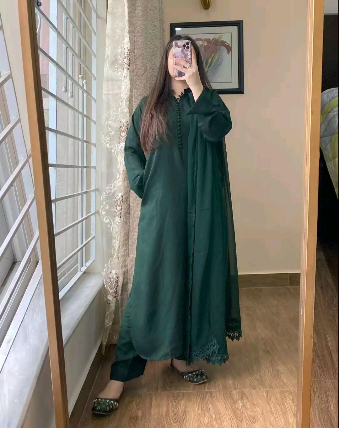 Summer Cotton Stitch 3pc Dress 👗
