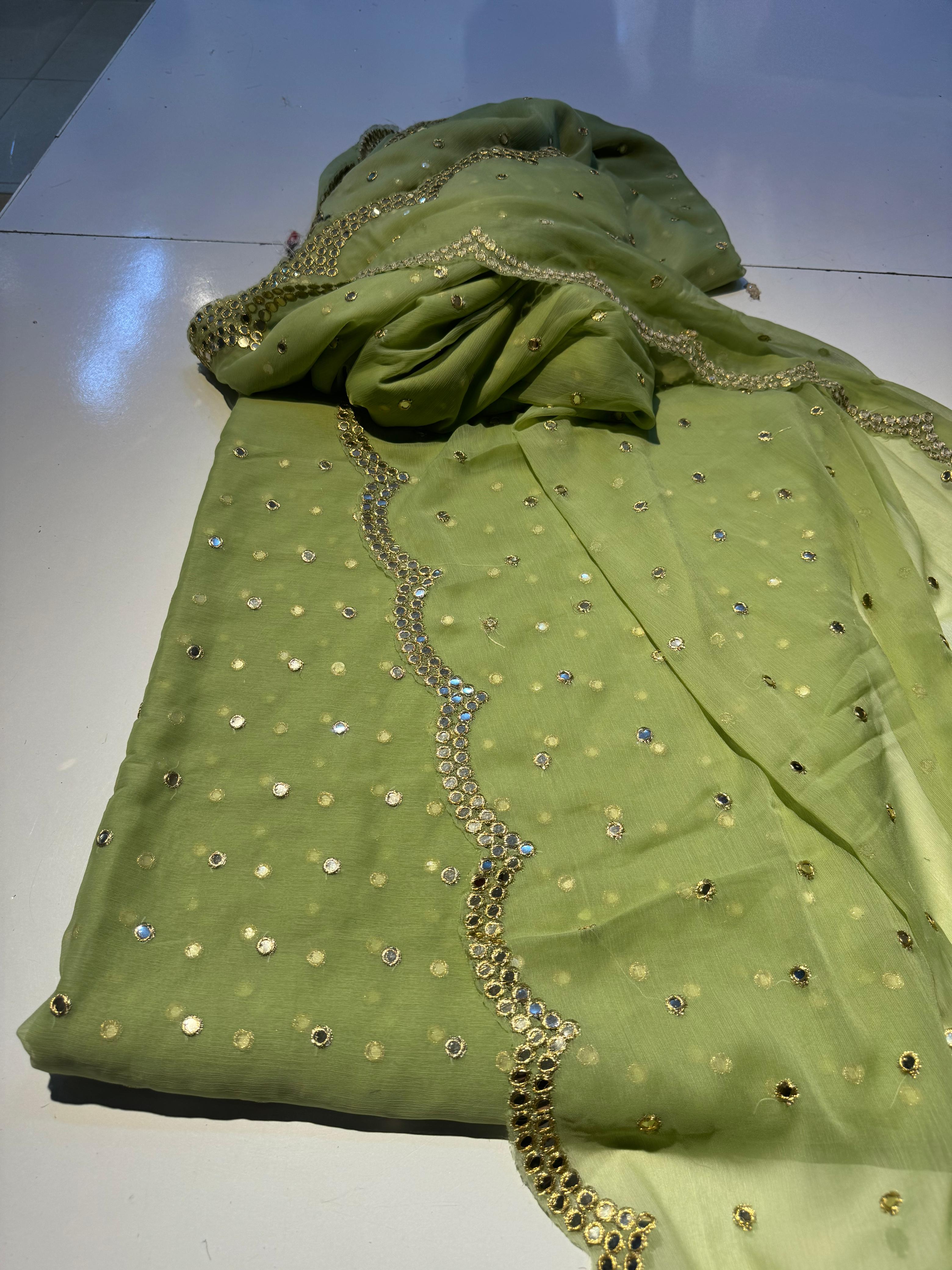 Chiffon 2pc Fancy