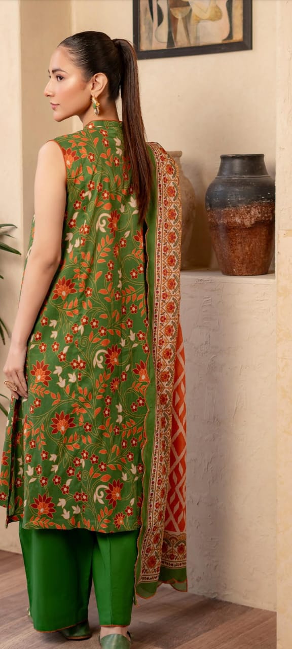 💯 Original Gull Jee Lawn 3pc