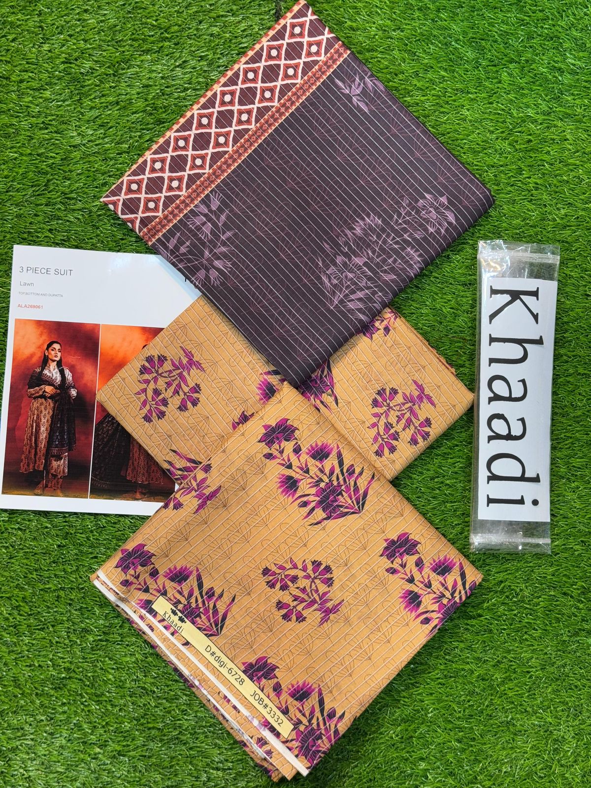 Khaddi Lawn 3pc