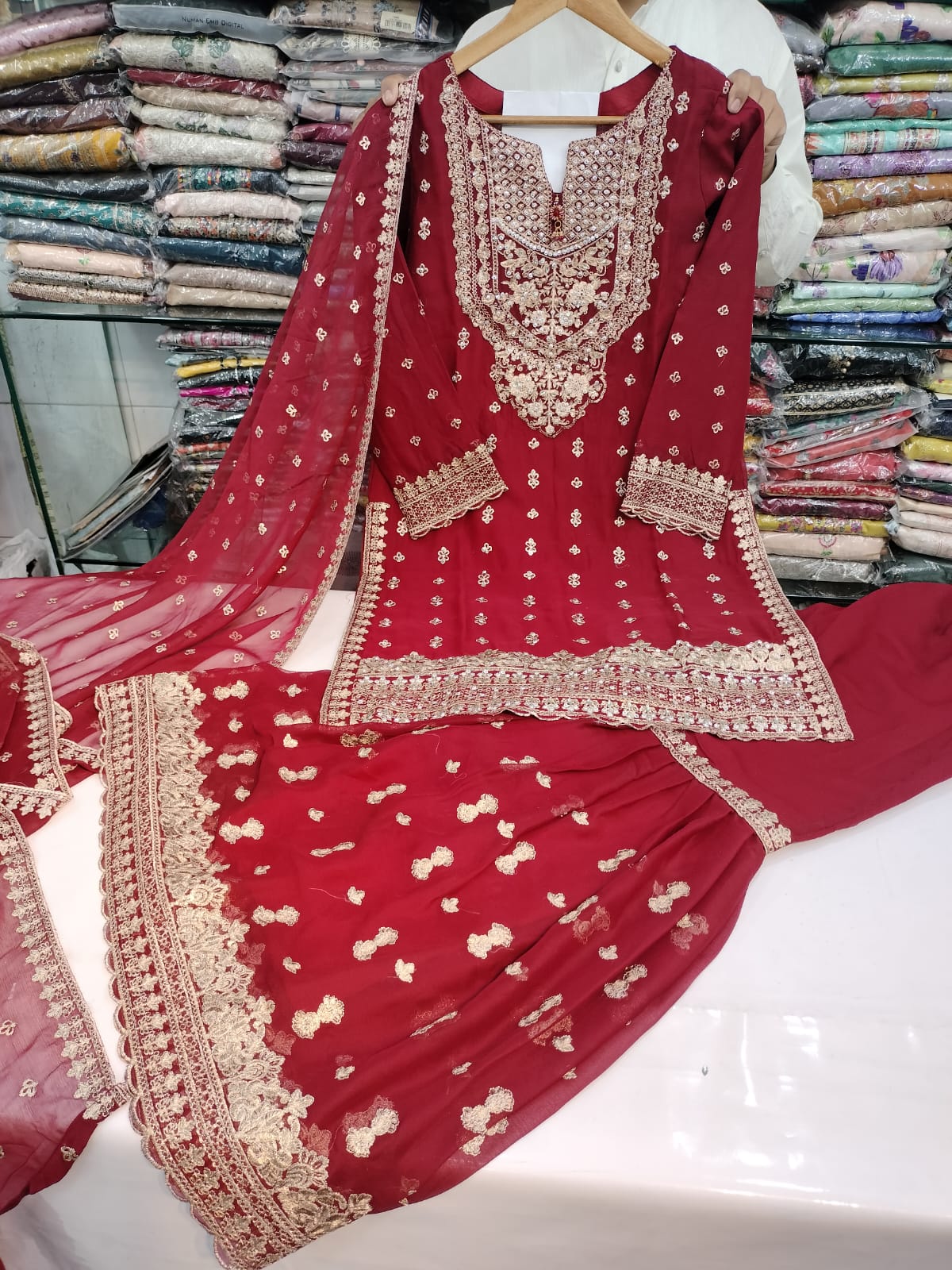 Chiffon Gharara Collection 💞 Stitch