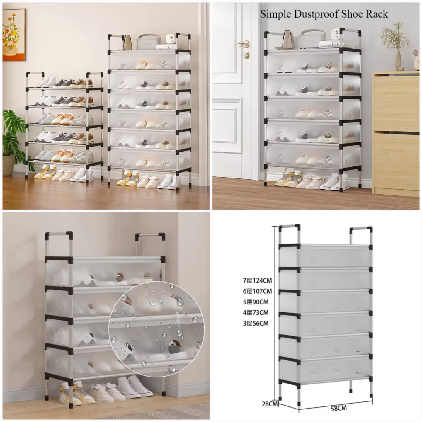 *New Arrival* *Dustproof Shoes Rack*
