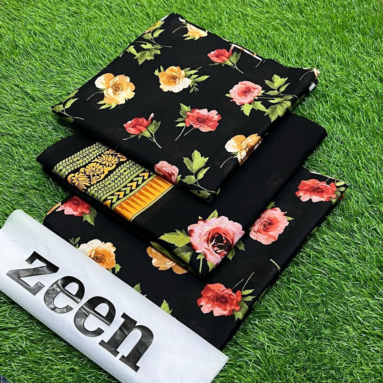 💯 Zeen by Arfat Lawn 3pc 1