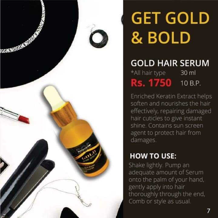 Gold Hair Ser Serum