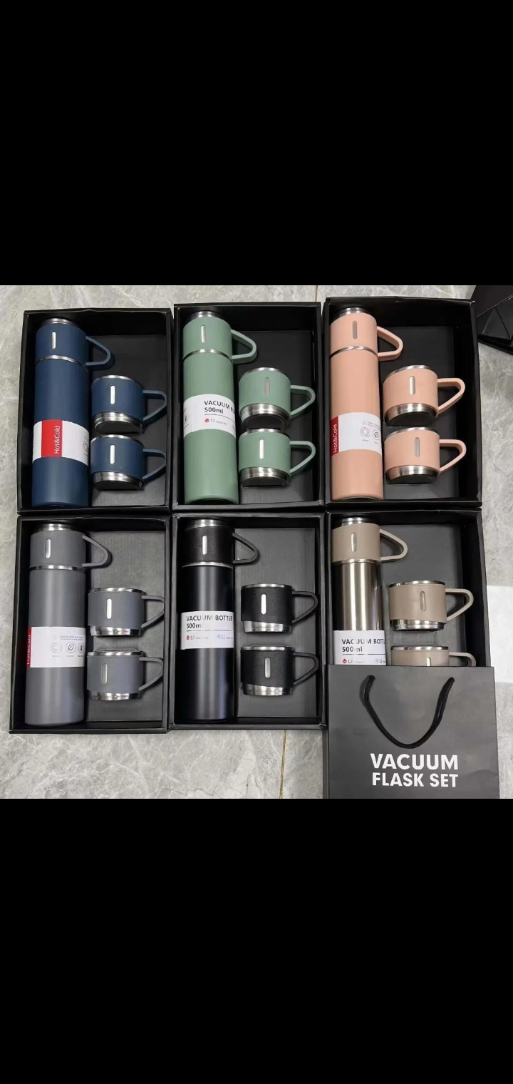 Vacuum flask set