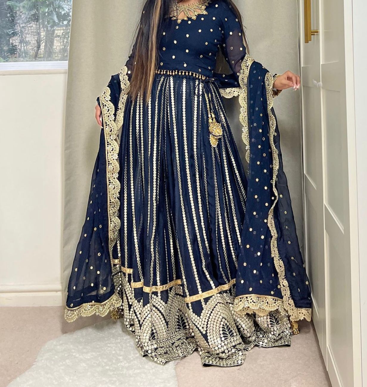 Luxury Lehenga Choli 9MM Work