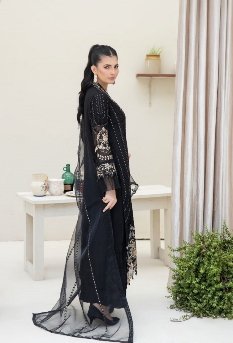 Chiffon Luxury Stitch 3pc