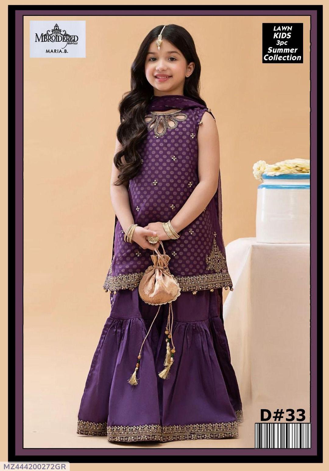 Lawn Embroidered Girl's 1
