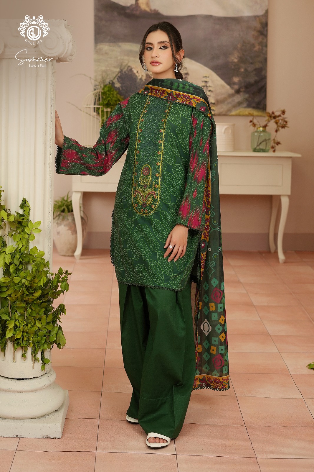 💯 Original Rang Pasand by Gull Jee Lawn 3pc