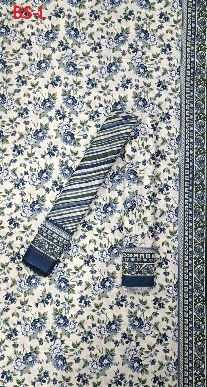 💯 Bin Saeed 3pc Lawn