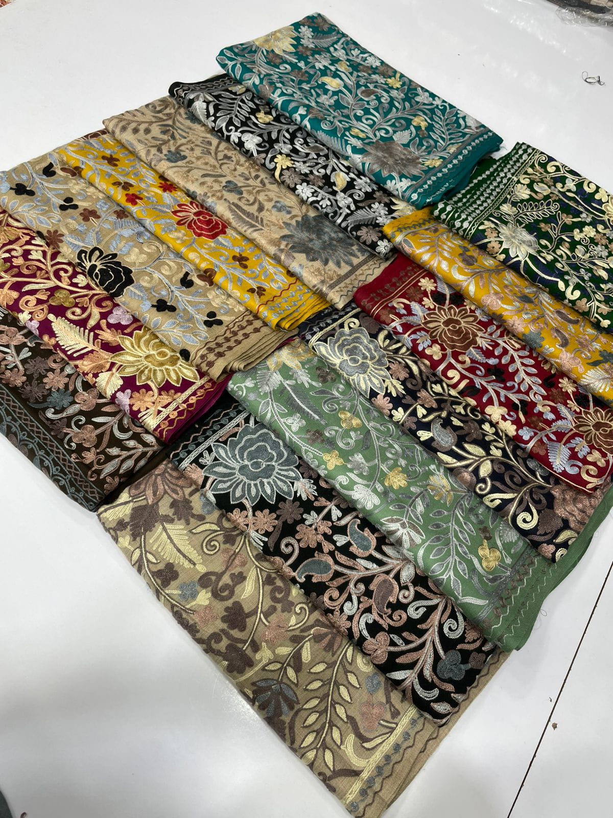 Pashmina Kashmiri Embroidered Stoles