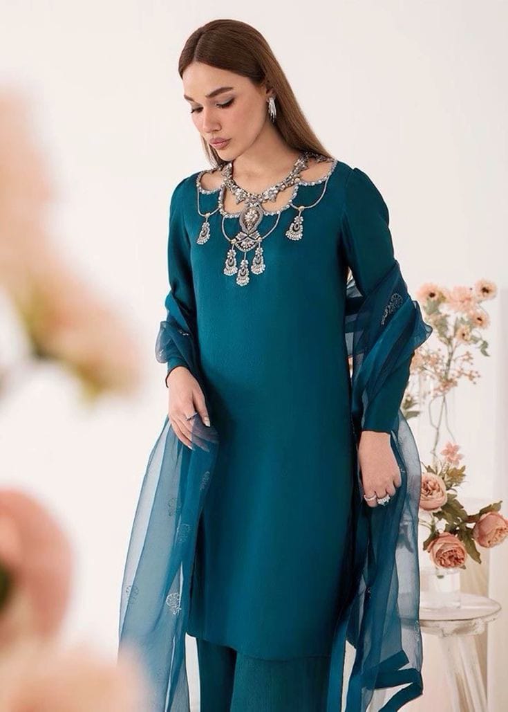 Cutwork Gala Kattan Silk 3pc