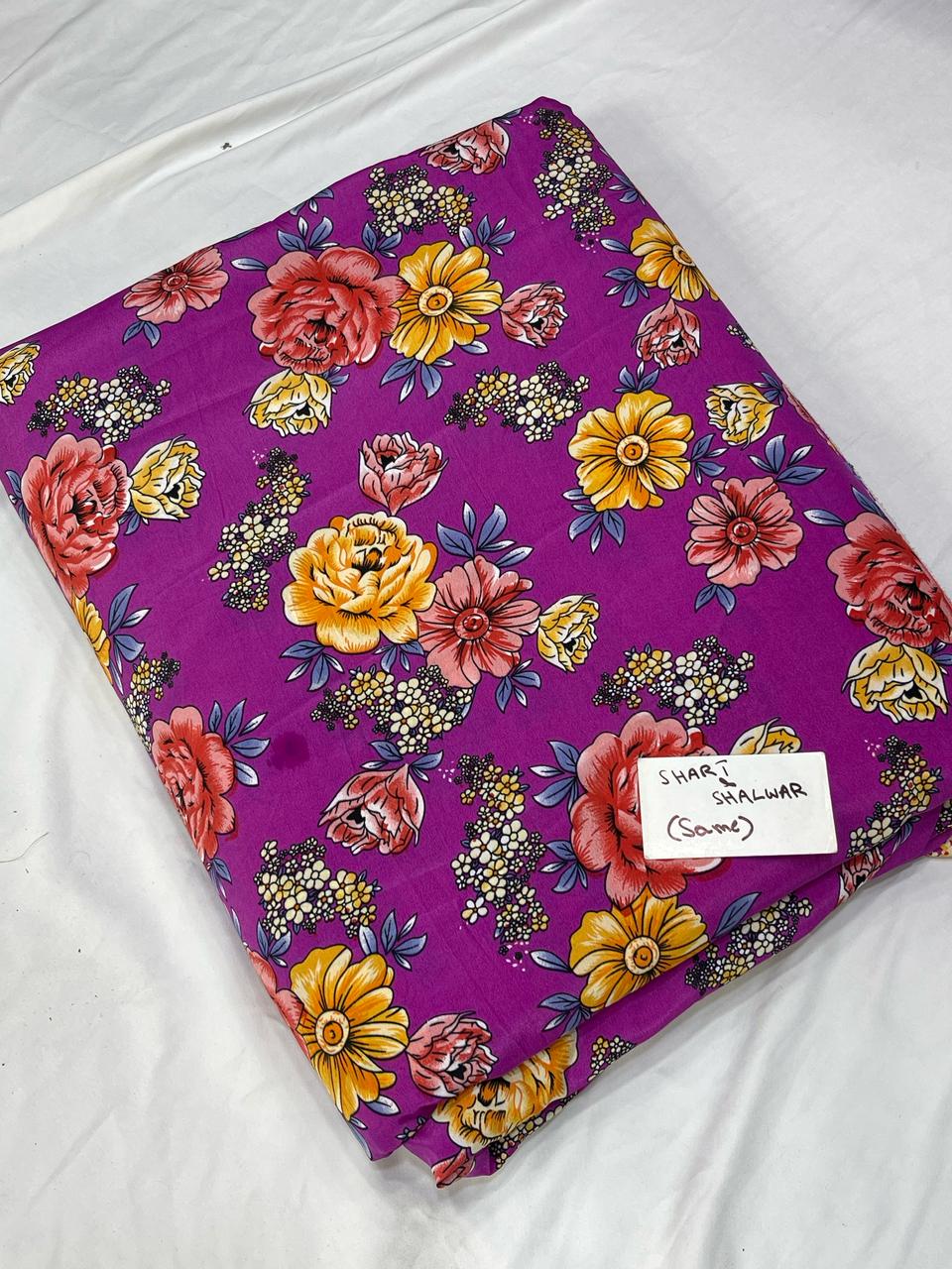 Double Georgette 2pc 1