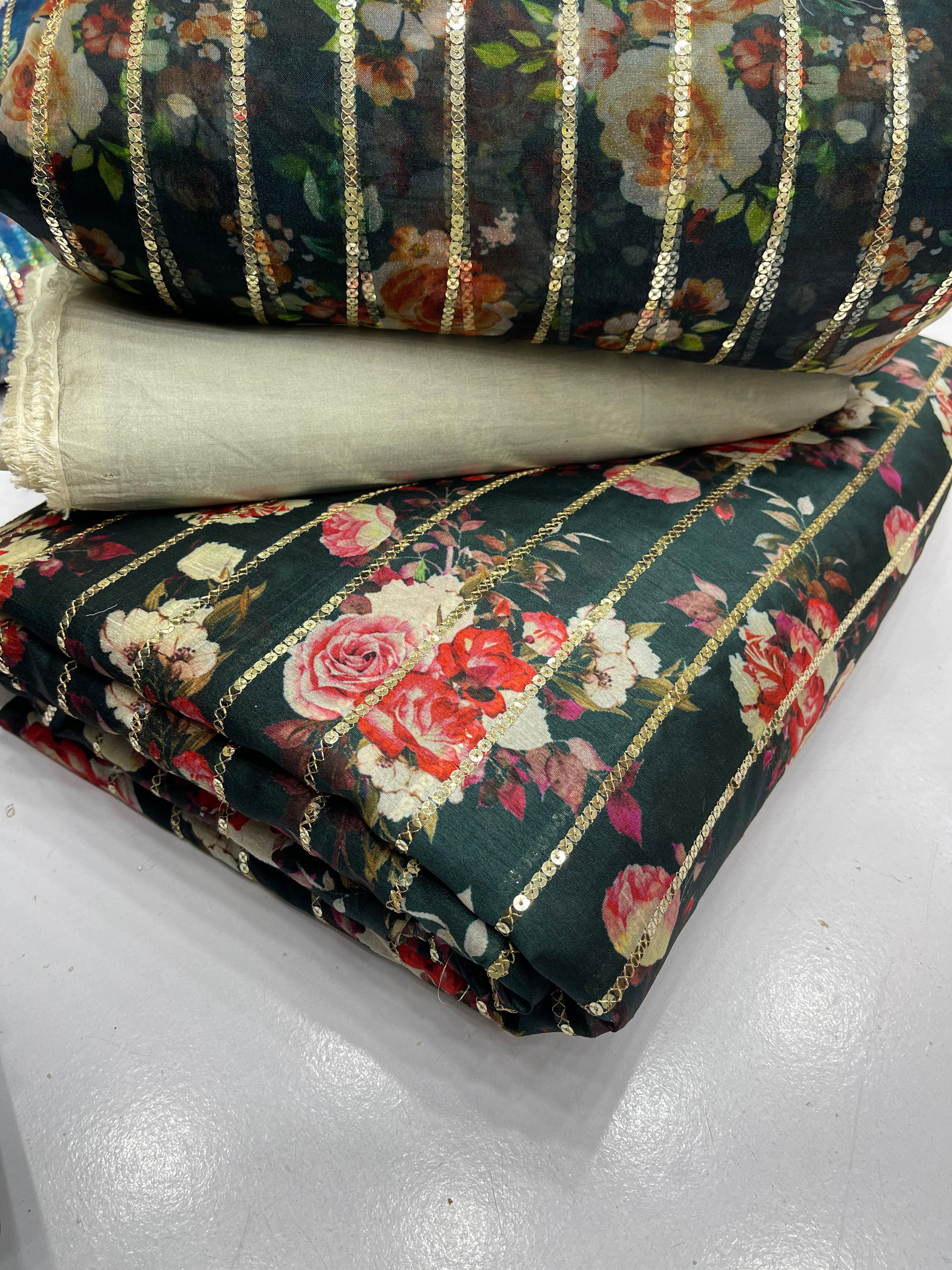 Khadi Raw Silk 3pc