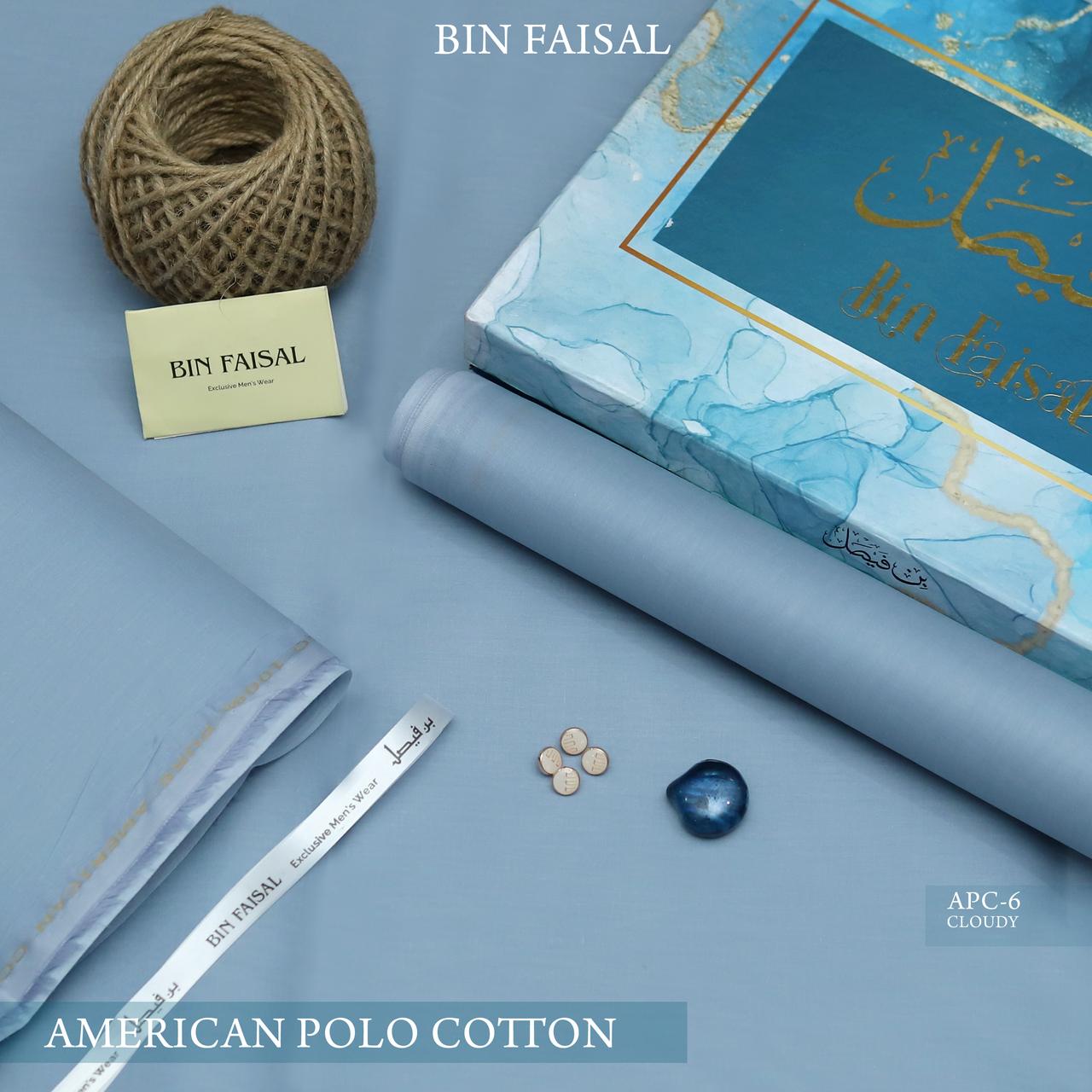 Bin Faisal Polo Cotton Gents