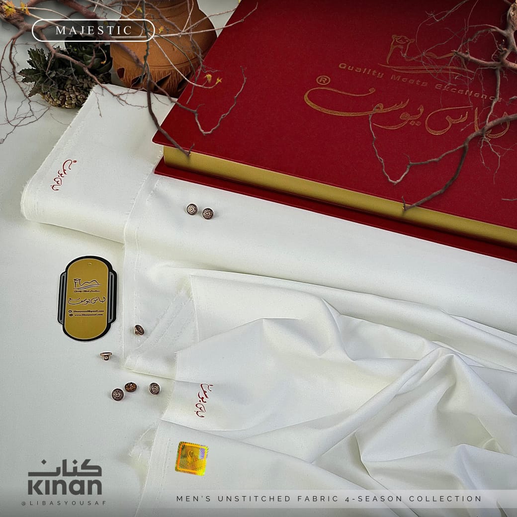 Brand Name *LIBAS-E-YOUSAF (MEN)* *KINAN WASH & WEAR*