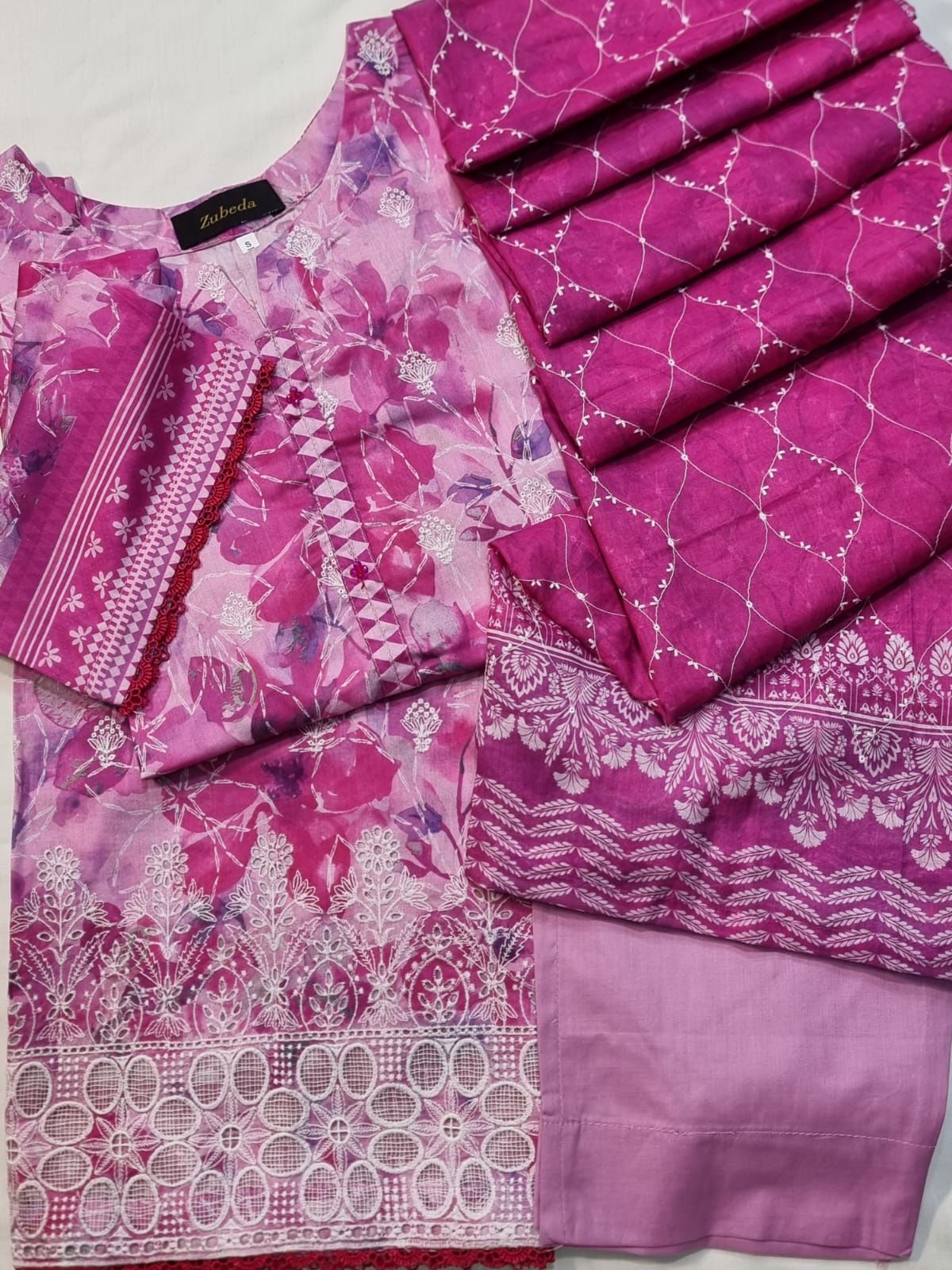 Lawn Embroidered Stitch 3pc 6