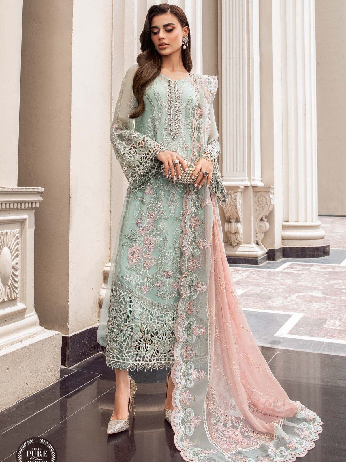Fancy stitching Dress