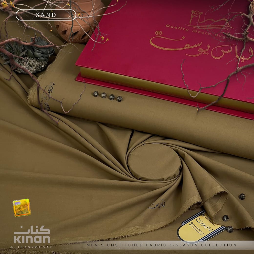 Brand Name *LIBAS-E-YOUSAF (MEN)* *KINAN WASH & WEAR*