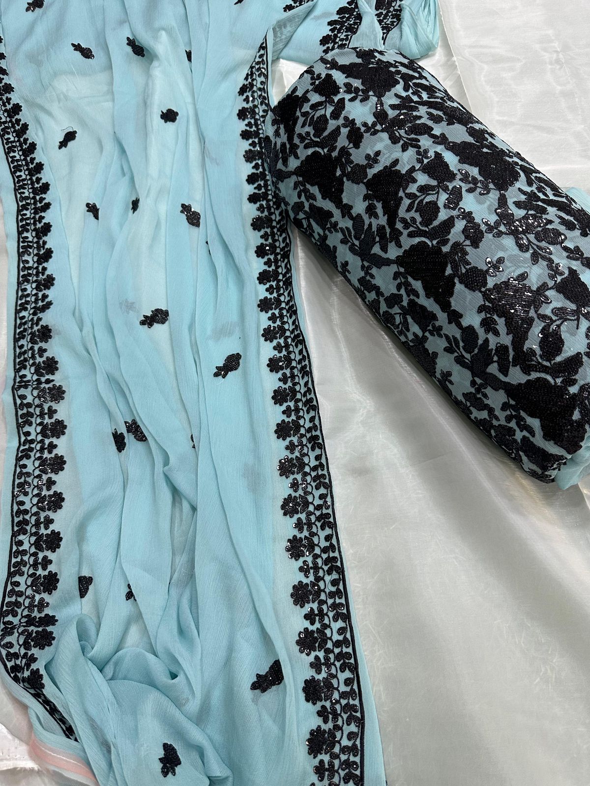 Chiffon 3pc Fancy Dress 👗