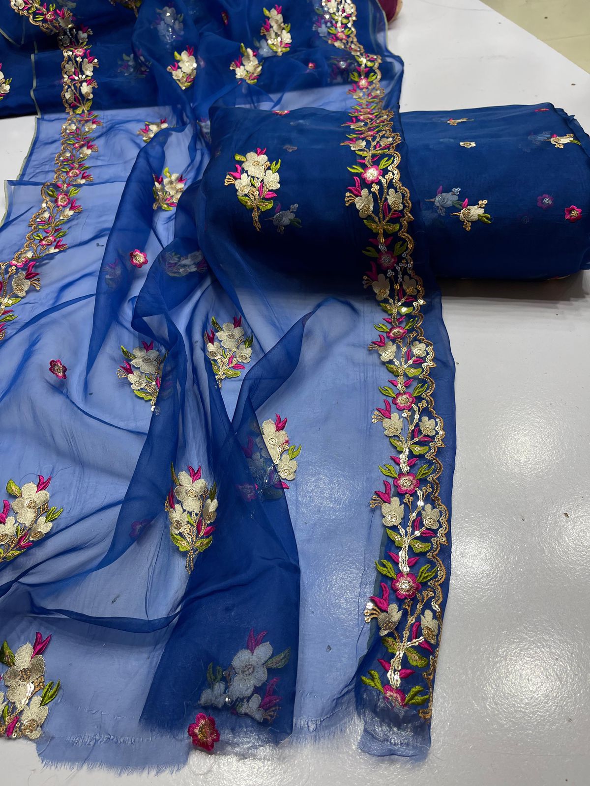 Organza 3pc Unstitch