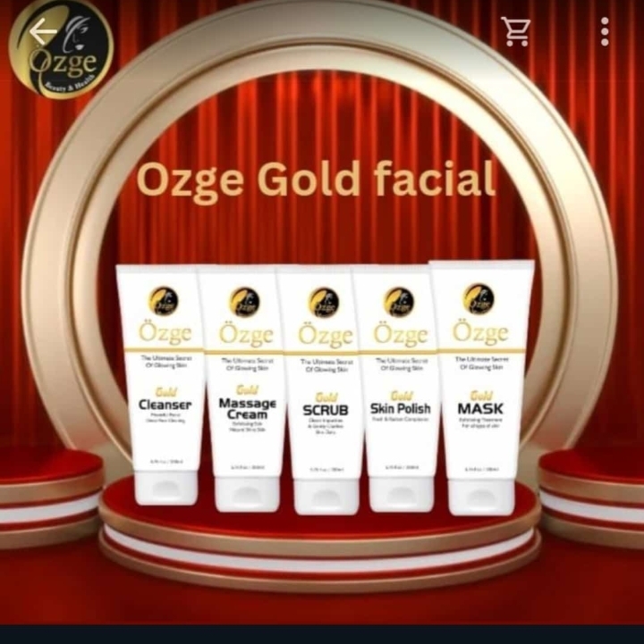 Ozge gold facial