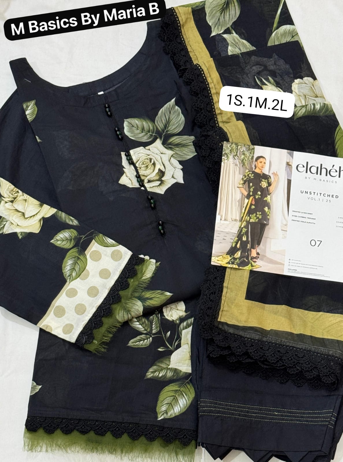 💯 Original Maria B M Basics Stitch 3pc