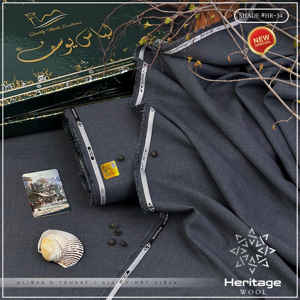 Brand Name *LIBAS-E-YOUSAF (MEN)* *HERITAGE WOOL*